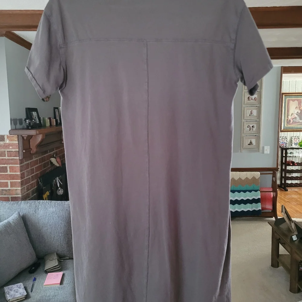 New, Old Navy, Summer/Spring, Gray, T-shirt Dress, Size Small - Picture 2 of 6